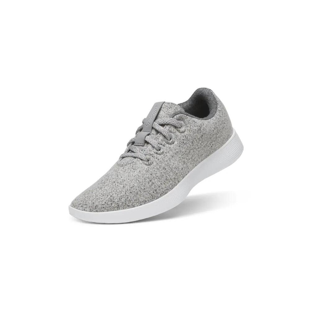 NEW ALLBIRDS women's wool runner nz sneaker in medium grey